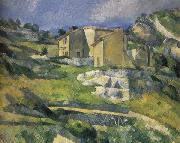 Paul Cezanne Masion en Provence-La vallee de Riaux pres de l'Estaque china oil painting reproduction